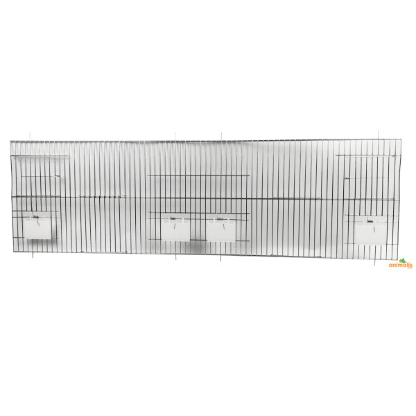 Fachada cinza 100 x 30cm