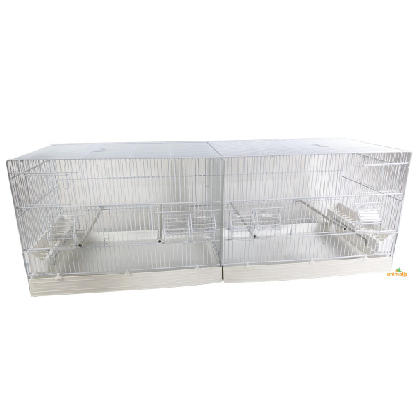 Cage Domus-Molinari 120x40cm lacquered white