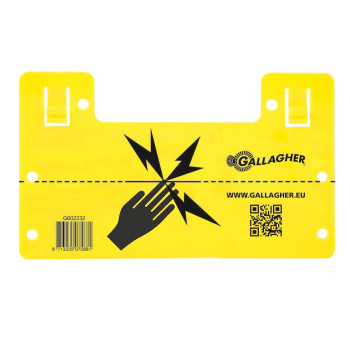 "Warning Electric Fence" Sign (universal) (1)