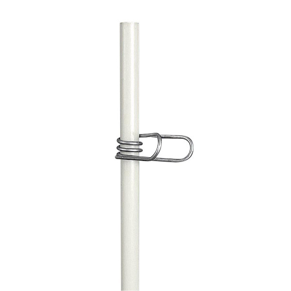 Stainless steel quick clip for 10mm fibreglass stake (25)