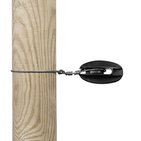 Black corner insulator (100) Black corner insulator (100)