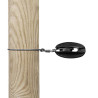 Black corner insulator (100) Black corner insulator (100)