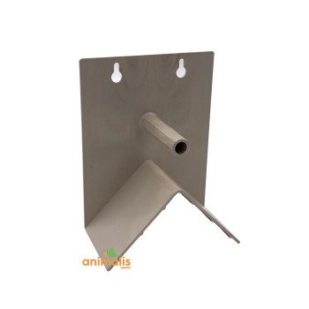 Percha individual anti-picoteo de plástico 10 x 13 cm