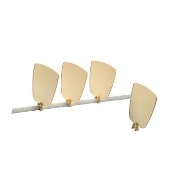 Individual perches "Le vele" White (24 pieces)