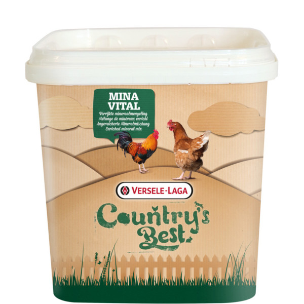 MinaVital - Mélange de minéraux enrichi pour volailles 4kg - Versele-Laga