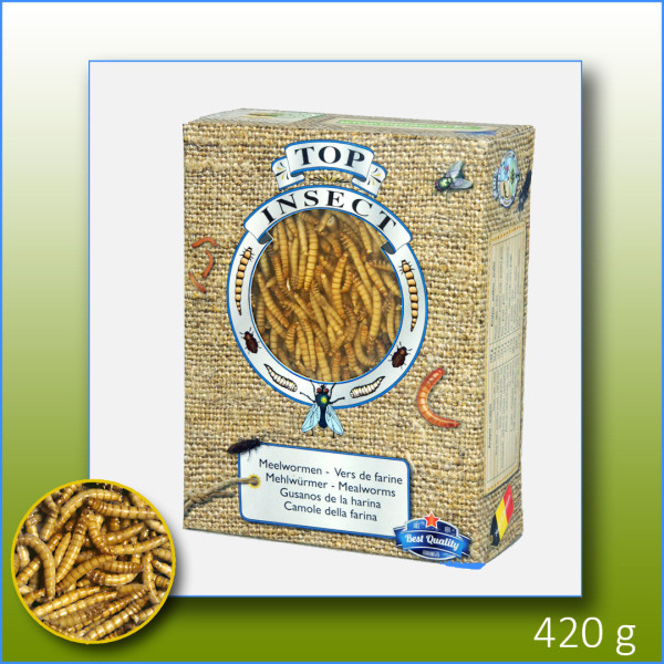 Gefrorene Mehlwürmer 420g - Top Insect