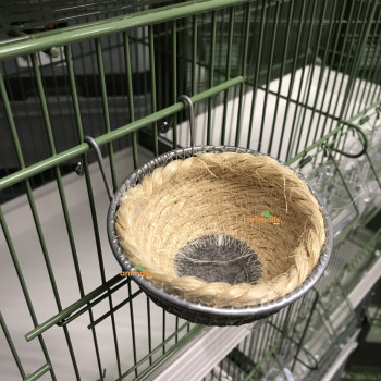 Sisal nest for birds - inside 8 cm