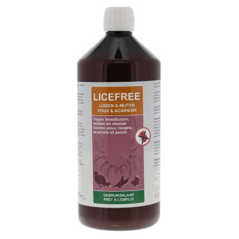 Licefree Liquid Gebrauchsfertig 1L - Gegen Milben und Läuse
