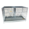 71cm Chrome Bird Cage - Domus-Molinari 71cm Chrome Bird Cage - Domus-Molinari
