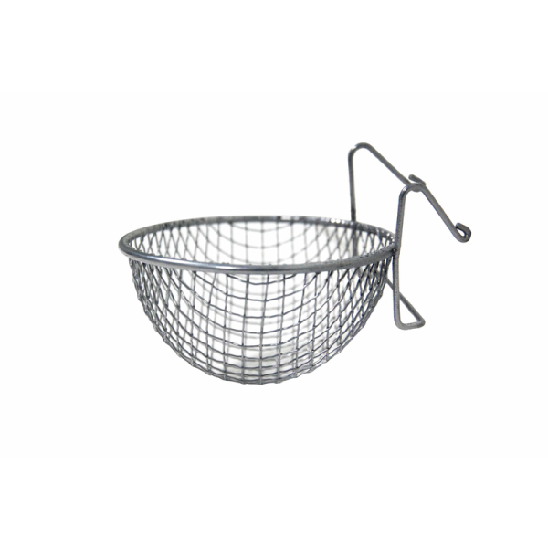 Metalen "gaas" nest - 9 x 6cm