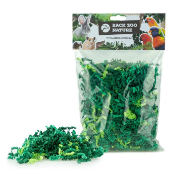 Folded toy filling papers - Color: Forest Mix - 100g