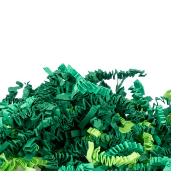 Folded toy filling papers - Color: Forest Mix - 100g