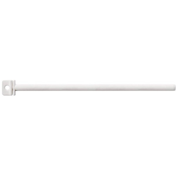 Percha Blanca Giratoria de Plástico 29cm