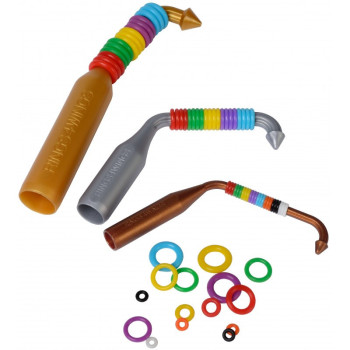 Kit und Sortiment von elastischen Ringen - Größe: 8mm