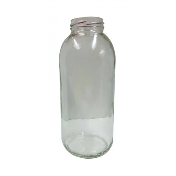 Glass bottle for miner's lamp