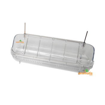Feeder "Venere Pop Air" with iron hooks - 20x5x6.5 cm