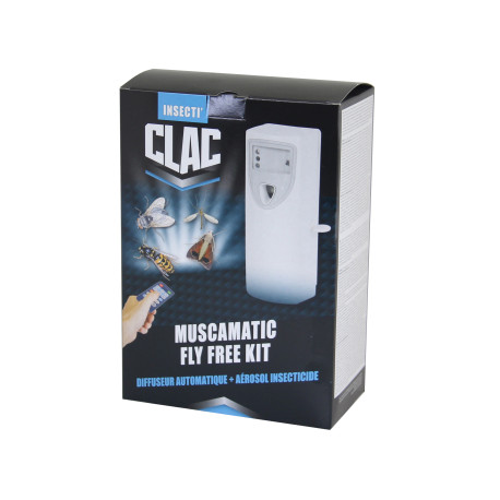 Kit insect-o matic - Diffusore di insetticidi + 1 bomboletta spray 250ml Kit insect-o matic - Diffusore di insetticidi + 1 bomboletta spray 250ml