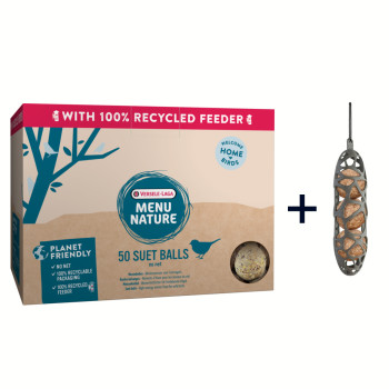 Dikke bal zonder net - 50 stuks - Met gratis feeder