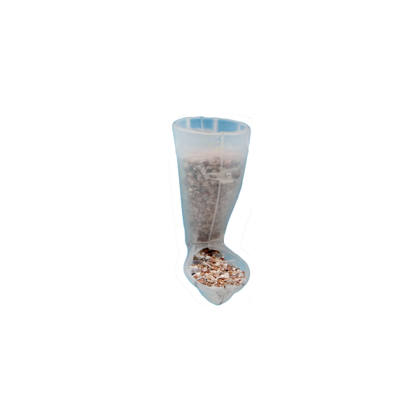 Feeder "Semillero" for gastric gravel