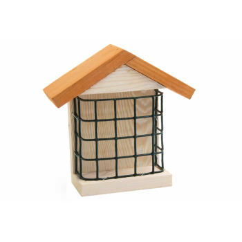 Vogelkuchentür in Form eines Hauses