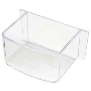 Mangeoire pour perroquet - 10 x 4,5 x 3 cm