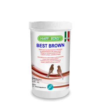 Best Brown 500g - Brauner Farbstoff - Happy Bird