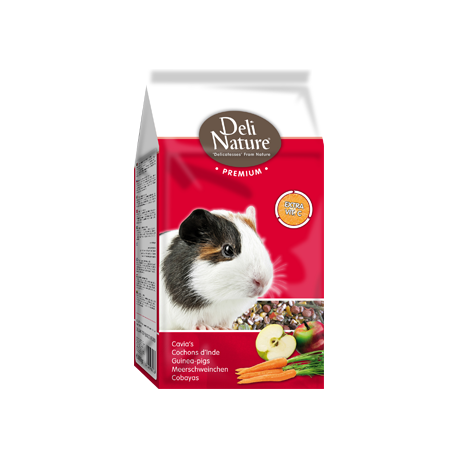Cavia Premium 15kg - Aliment complet pour cochons d'Inde - Deli Nature Cavia Premium 15kg - Aliment complet pour cochons d'Inde - Deli Nature