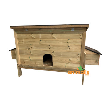 Poulailler en bois -...