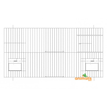 Chrome frontage 60x30cm