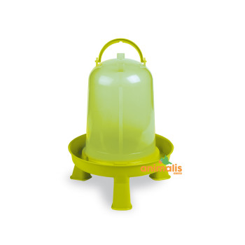 Drinking trough on feet for poultry 3L - Green - Gaun