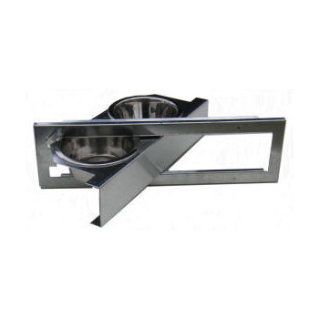 Feeding table with 2 bowls
