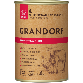 Boeuf & Dinde 400gr - Grandorf