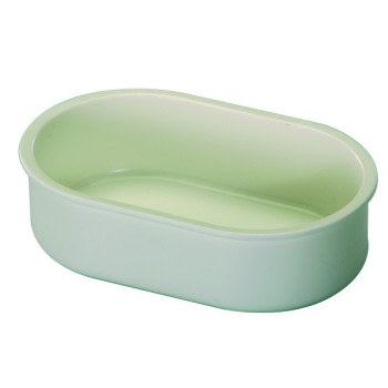 Witte Oval Feeder - 7 x 12 x 3,5u cm