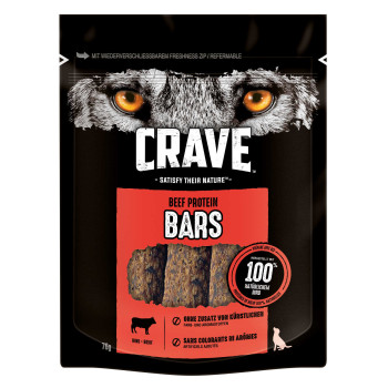 CRAVE Protein Bars au boeuf...