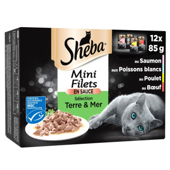 SHEBA Pâtée pour chat Mini...