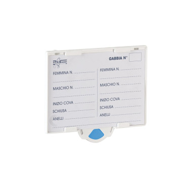 Breeding card holder "Twister" with indication by 4 colors