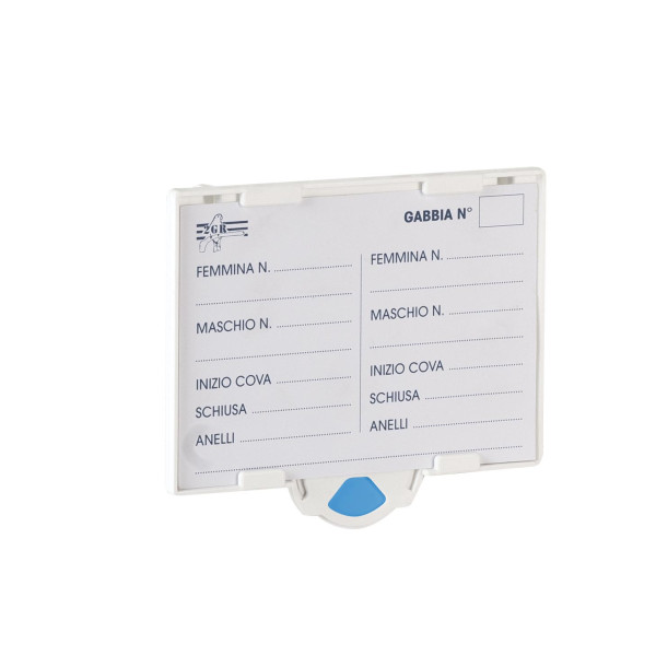 Breeding card holder "Twister" with indication by 4 colors