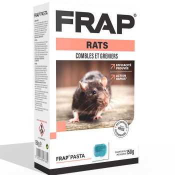 FRAP – Appât en pâtes contre les Souris et les rats – Poison pour souris - Poison  pour