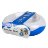 Ciotola di raffreddamento bianco/blu S - 500ml - Ø19,5cm Ciotola di raffreddamento bianco/blu S - 500ml - Ø19,5cm