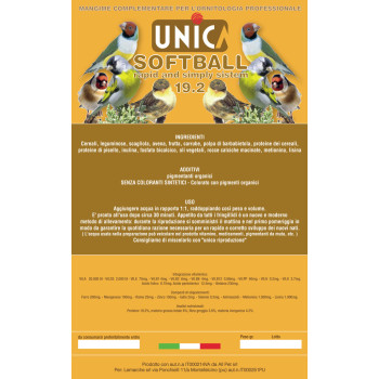 UNICA SOFTBALL GREEN 1,5kg