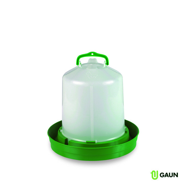 Premium-Tränke mit Geflügelstopfen 8L - Grün - Gaun